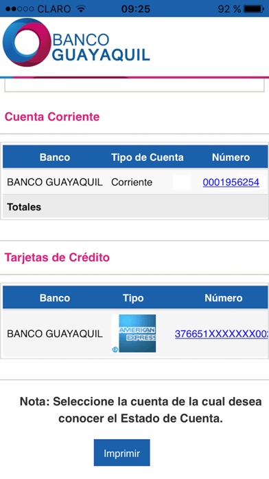 Empresas Banco Guayaquil screenshot 4