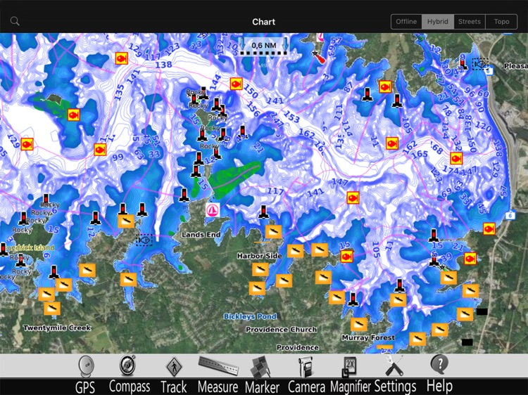 Switzerland Lakes Charts Pro