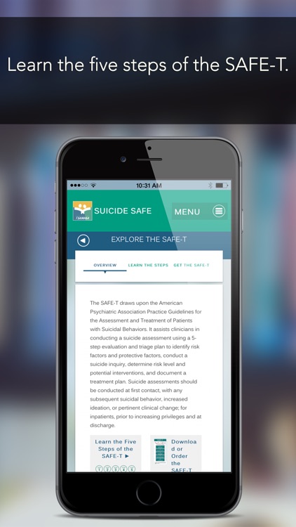 Suicide Safe by SAMHSA