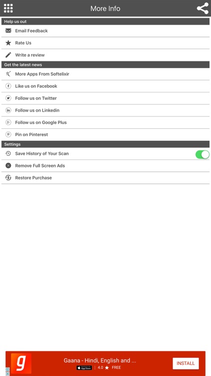 QRCode & BarCode Scanner screenshot-4