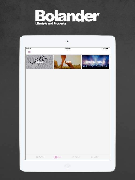 iPad Image of Bolander Lifestyle