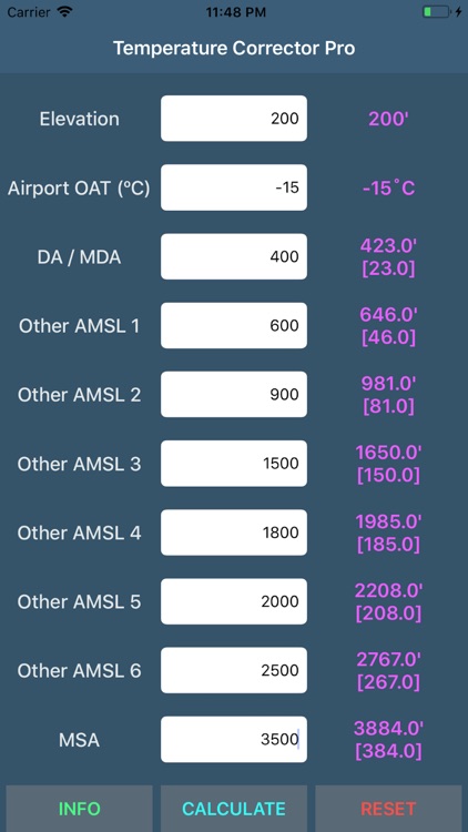 Temperature Corrector Pro