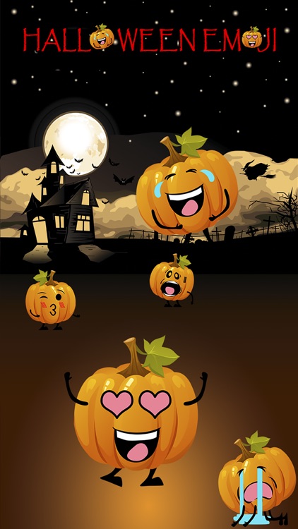 Fun Halloween Pumpkin Sticker screenshot-3