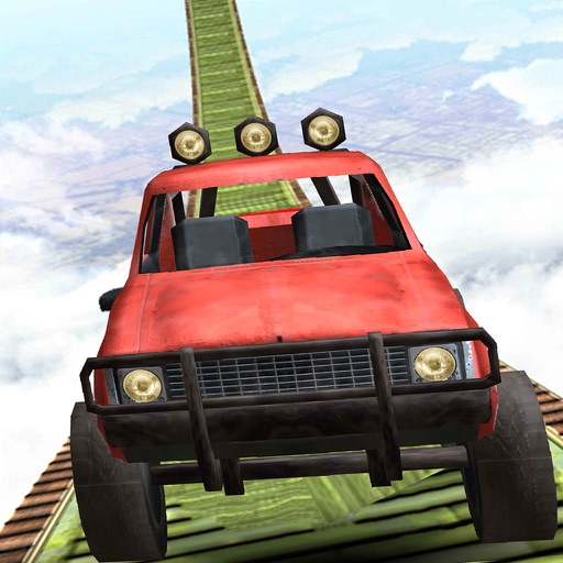 Impossible Car Stunt Track iOS App