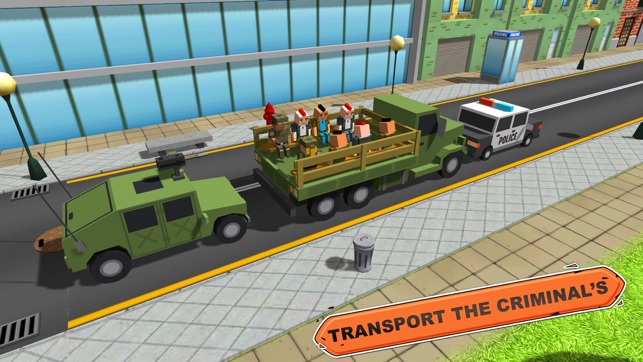 Blocky US Criminal Transport(圖1)-速報App