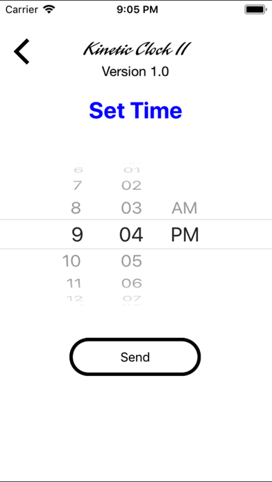 Kinetic Clock Remote Control screenshot 3