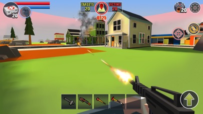 structures added, cleaner graphics and different weapon spawn