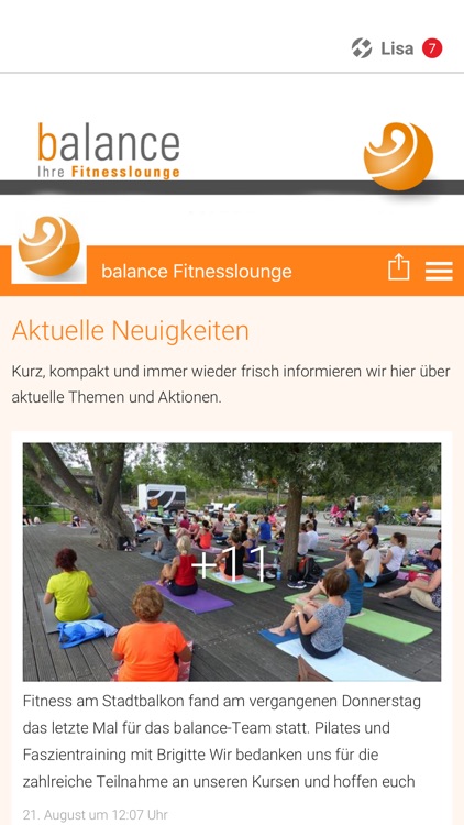 balance Fitnesslounge