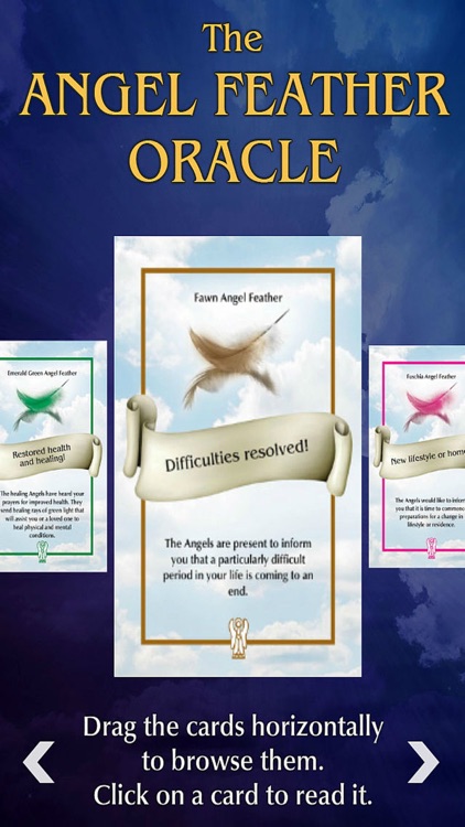 Angel Feather Oracle Cards screenshot-3