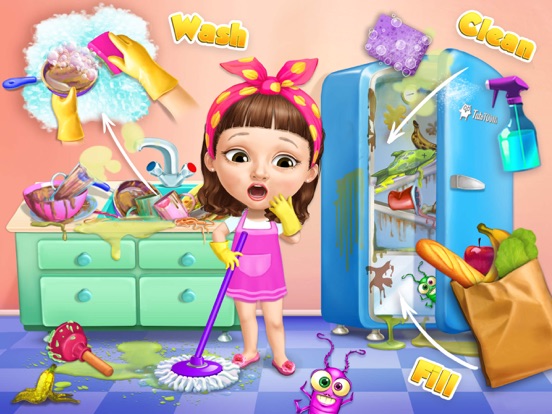 Sweet Baby Girl Cleanup 5 - No Ads на iPad