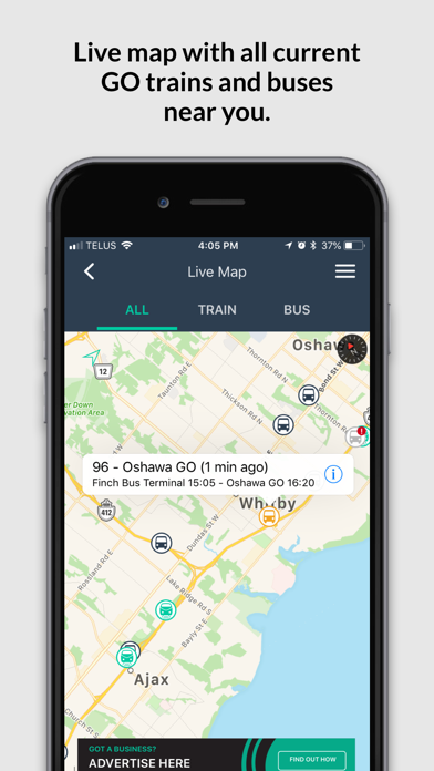 HopOnGo - GO Transit Appのおすすめ画像5