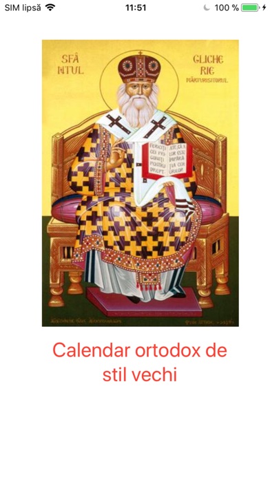 Calendar ortodox de stil vechi screenshot 2