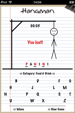 Hangman Classic screenshot 2