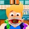 Crazy Family Dentist is a fantastic game that entertains and educates children teaching the dentist profession, to remove bacteria and germs from the mouth