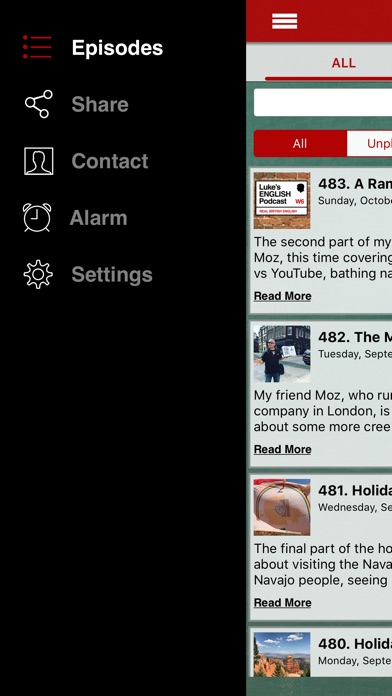 Luke's English Podcast App screenshot 4