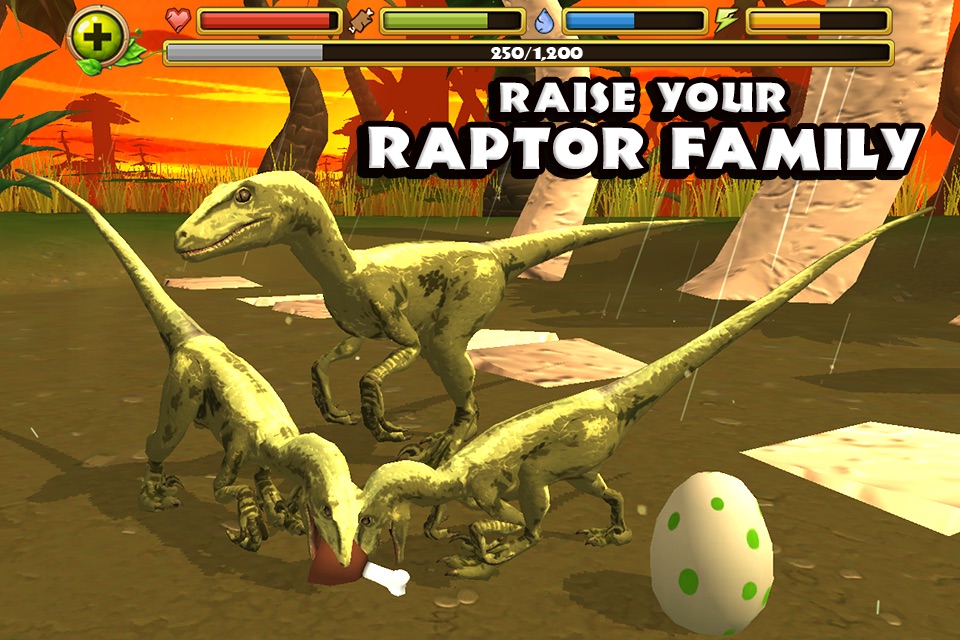 Dino Simulator: Velociraptor screenshot 2