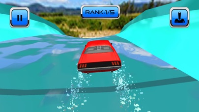 Water Slide Car Race and Stunt screenshot 2
