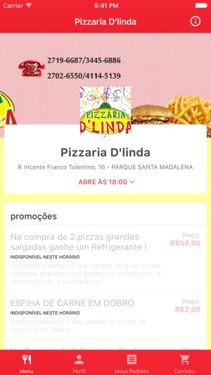 Pizzaria D'linda Delivery(圖1)-速報App