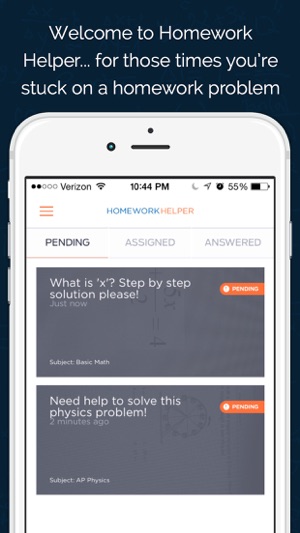 Homework help app tudor