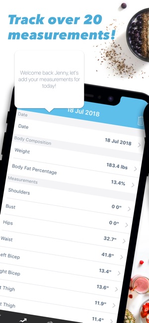 body measurement tracker on the app store measurement tracker