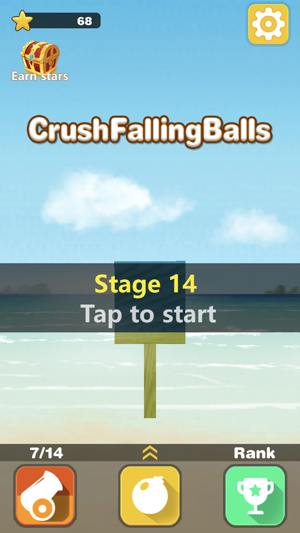 Crush Falling Balls