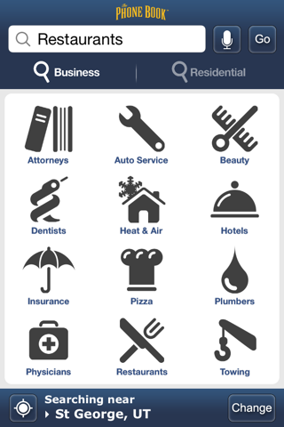 thePhoneBook Yellow Pages - náhled