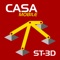 Structural / Civil Engineering App for static elastic analysis of general 3D space-trusses