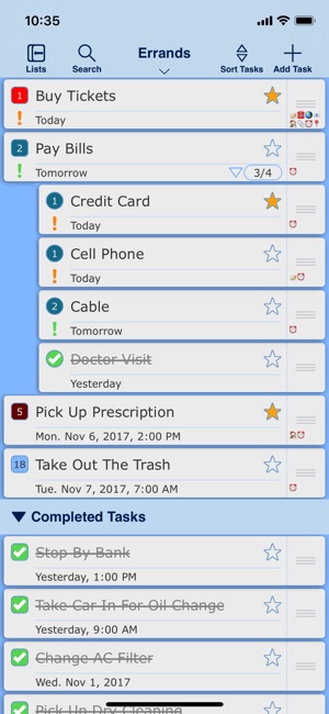 to do list