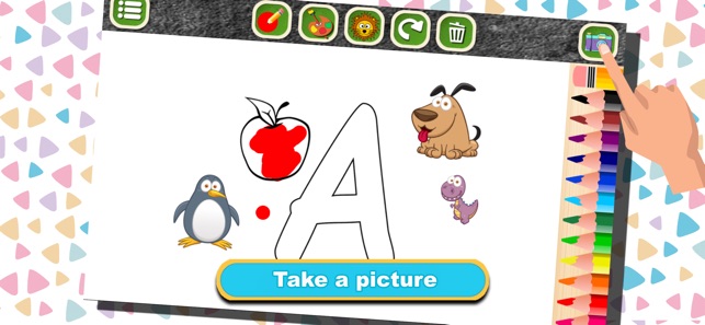 ABC 123 Kids Coloring Books(圖4)-速報App