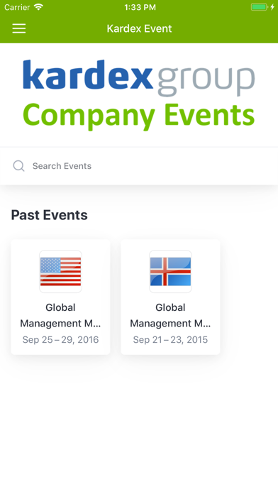 Kardex Company Events screenshot 2