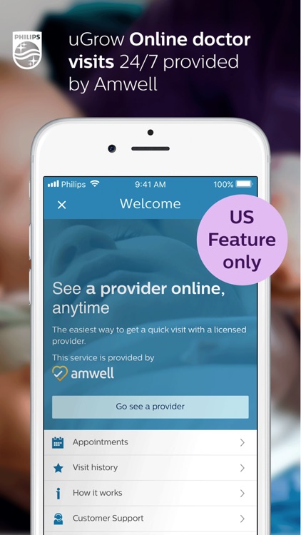 uGrow baby development tracker