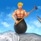 Getting over It By Trump-Game Y8:  have to climb hiking map from the bottom and take your place at the top of the game