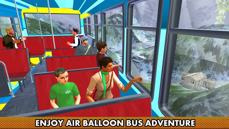 Flying Air Balloon Bus screenshot-3