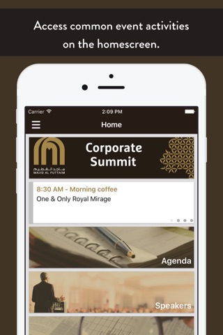 Corporate Summit & Retreat screenshot 2