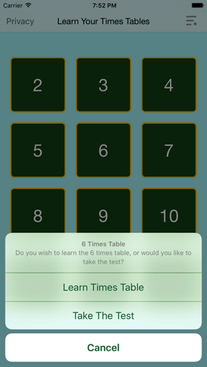 Learn Your Times Tables(圖1)-速報App