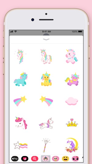 Cute Unicorn Kawaii Stickers(圖4)-速報App