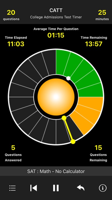 SAT/ACT/PSAT Timer - by CATT screenshot 4