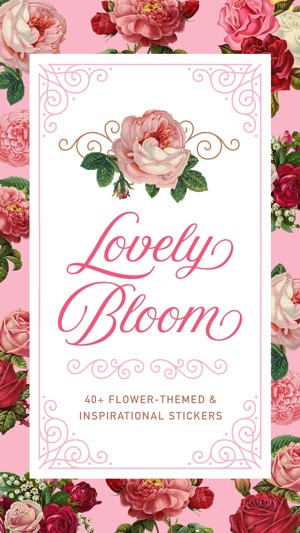 Lovely Bloom Flower Stickers(圖1)-速報App