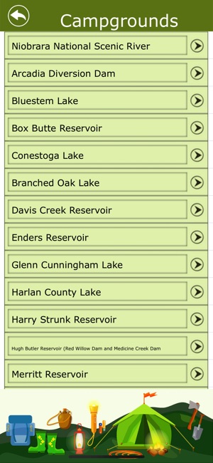 Nebraska Campgrounds & Trails(圖3)-速報App
