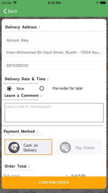 FoodTaxi - Food Ordering App screenshot-6