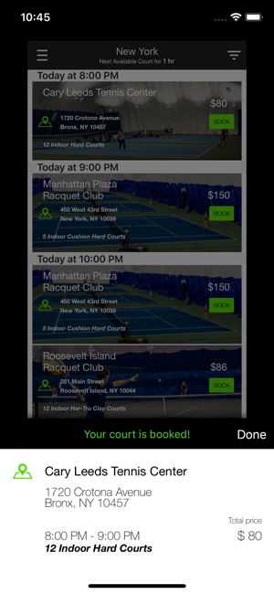 OpenCourt Tennis Reservations(圖4)-速報App