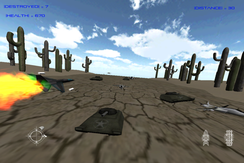 Sky War 3D - Sonic Jet Fighter screenshot 4