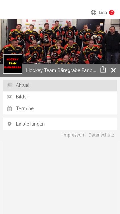 Hockey Team Bäregrabe Fanpage