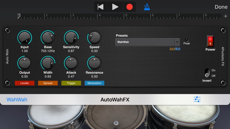 Auto Wah AUv3 Plugin