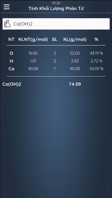 Chemical Equation screenshot 4