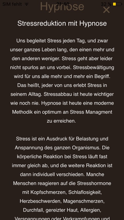 Hypnose Stressreduktion screenshot-4