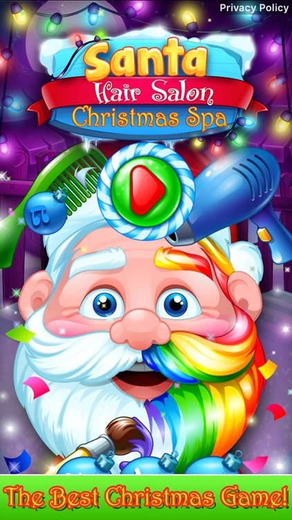 Santa Hair Salon Christmas Spa screenshot-4