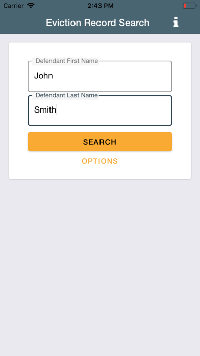 Eviction Search screenshot 2