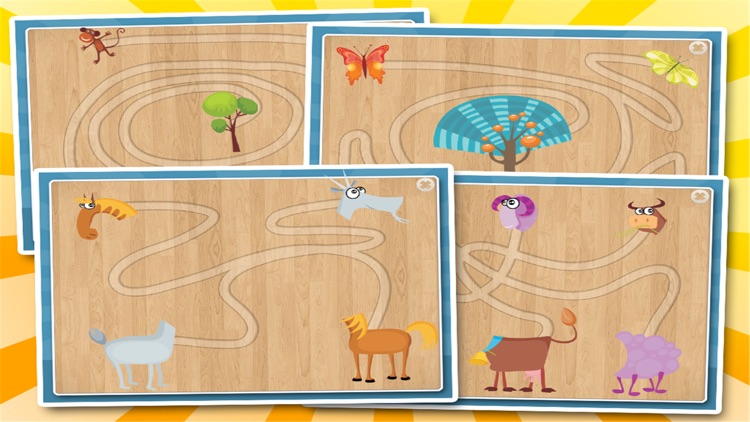 Animal maze - fun for kids