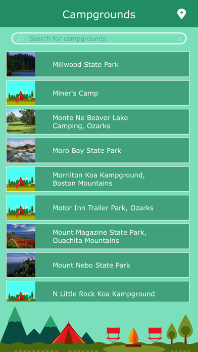 Arkansas Camping Guide screenshot 2